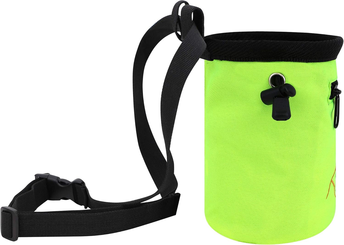 Rock Climbing Panda Design Chalk Bag with Adjustable Belt